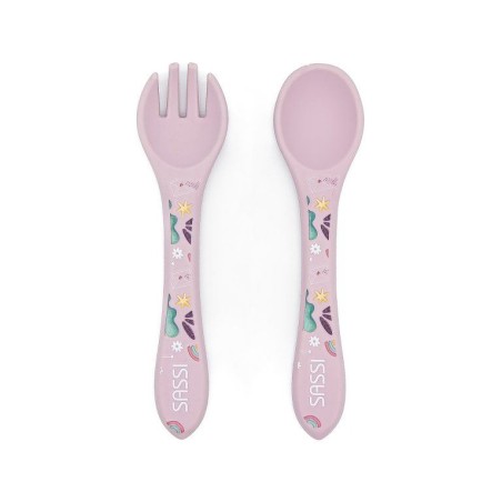 Set cuillère et fourchette - Licorne