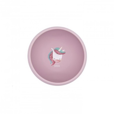 Bol à ventouse silicone - Licorne