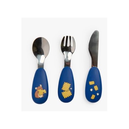 Set de 3 couverts - Puce & Pilou