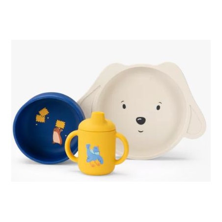 Set vaisselle en silicone - Puce & Pilou