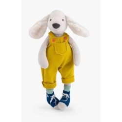 Poupée chien Pilou Jaune -...