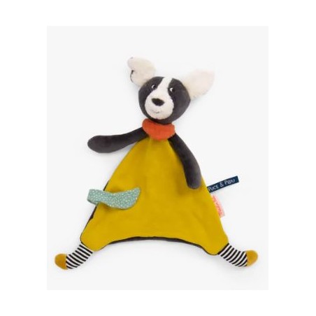 Doudou Puce jaune - Puce & Pilou