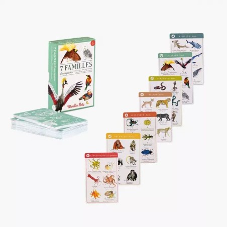 Le jeu des 7 familles des espèces