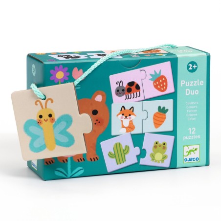 Puzzle duo - Les couleurs
