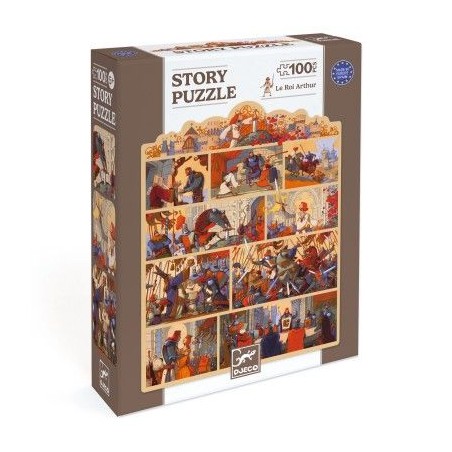Story puzzle 100 pcs - Le roi Arthur