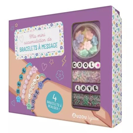 Ma mini- accumulation de bracelets à messages