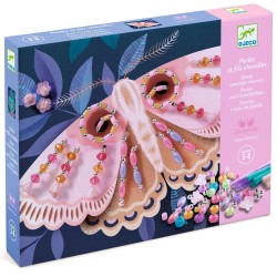 Perles et fils chenilles