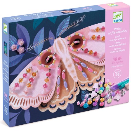 Perles et fils chenilles