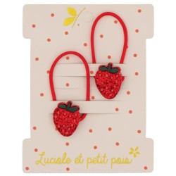 Élastiques mini fraises