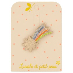 Barrette étoile filante