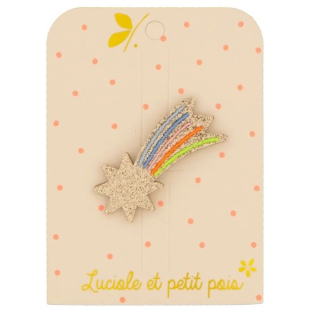 Barrette étoile filante