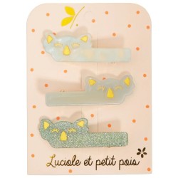 Barrettes Koala - Nacré & Uni