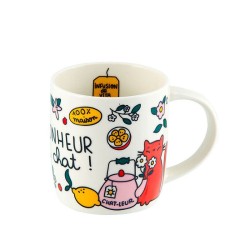 Mug - Le bonheur c'est chat !