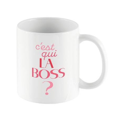 Mug - C'est qui la boss ?