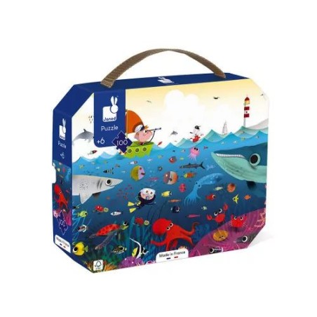 Puzzle 100 pcs - Le monde sous-marin