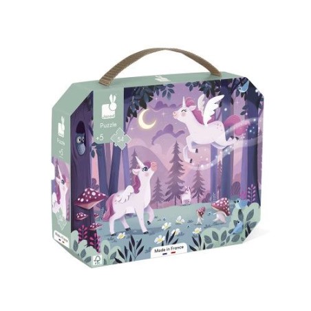 Puzzle 54 pcs - Licornes
