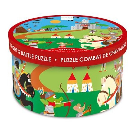 Puzzle 60 pcs - Combat de chevalier