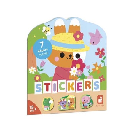 Cahier de stickers et décors - La campagne