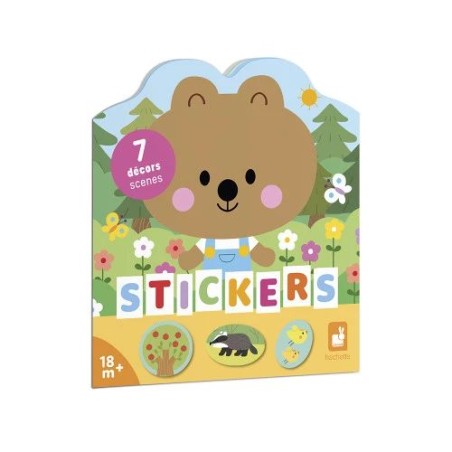 Cahier de stickers et décors - La forêt