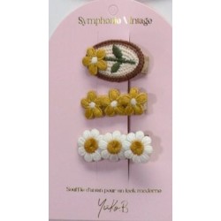 Set de 3 barrettes -...