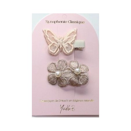 Set de 2 barrettes - Symphonie Classique