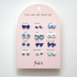 Boucles d'oreilles - Un an...