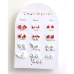 Boucles d'oreilles - Un an...