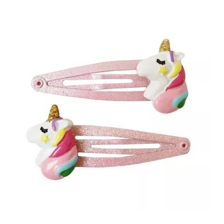 Duo de barrettes - Licornes
