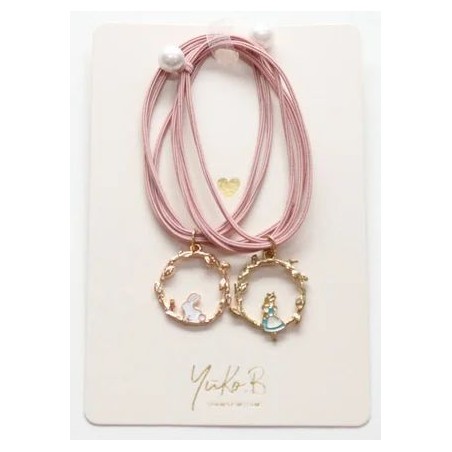 Duo d'élastiques cheveux/bracelets - Alice