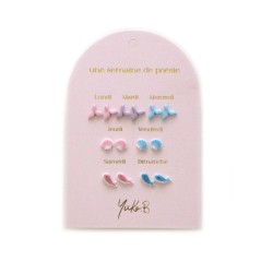 Boucles d'oreilles - Une...