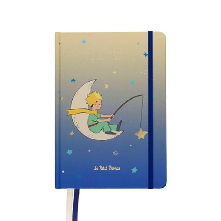 Carnet de notes A5 ligné - Le Petit Prince - On ne voit bien qu'avec le coeur