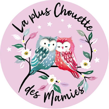 Magnet - La plus chouette des mamies