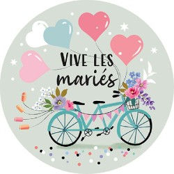 Magnet - Vive les mariés