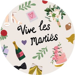 Magnet - Vive les mariés