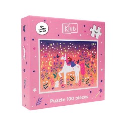 Puzzle 100 pcs - Licorne