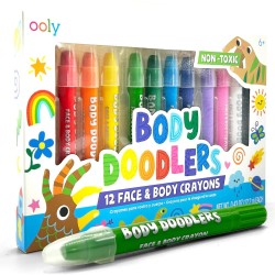 Body doodlers - 12 crayons...