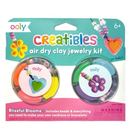 Creatibles - Kit de bijoux en argile séchée à l'air