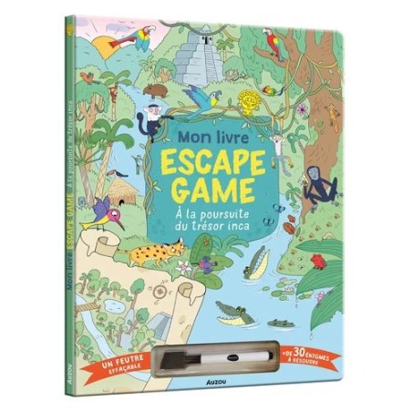 Mon livre Escape Game - À la poursuite du trésor inca