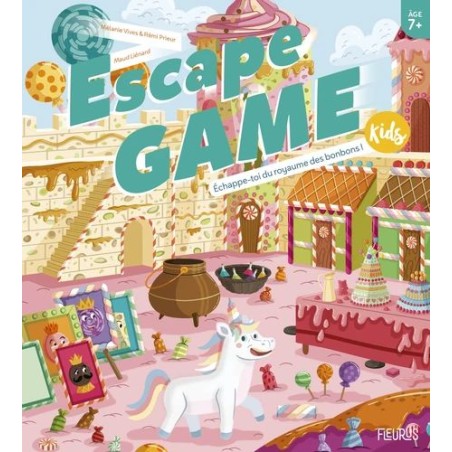 Escape game kids - Échappe-toi du royaume des bonbons !