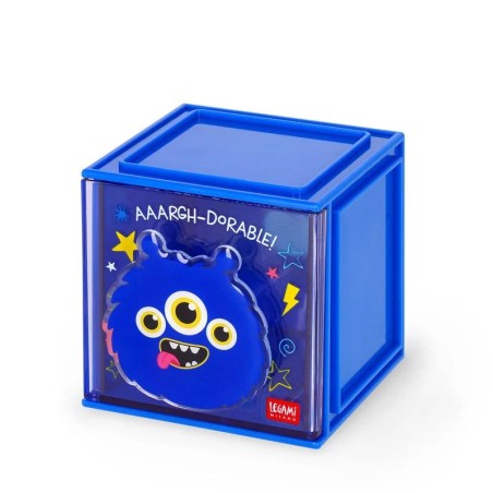 Boîte empilable de bureau - Monstre
