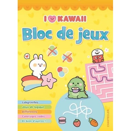 I love Kawaii - Bloc de jeux