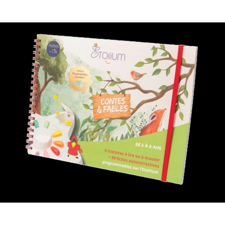 Contes et fables - 8 histoires à lire ou à écouter + 30 fiches autocorrectives programmables sur l'Etoilium