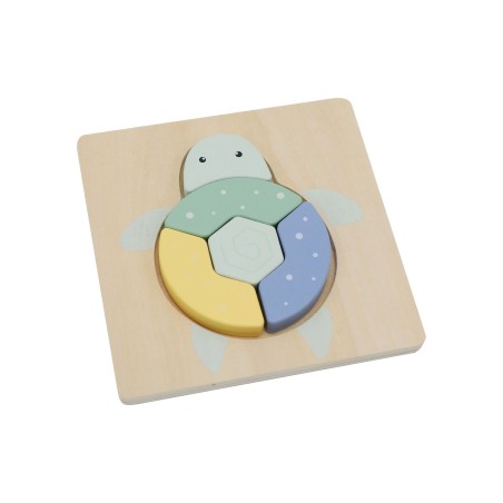 Petite puzzle en bois - Tortue