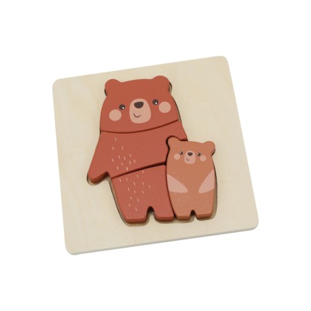 Petit puzzle en bois - Ours