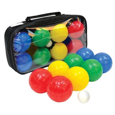 Jeu de pétanque en plastique - 8 boules + 2 cochonnets