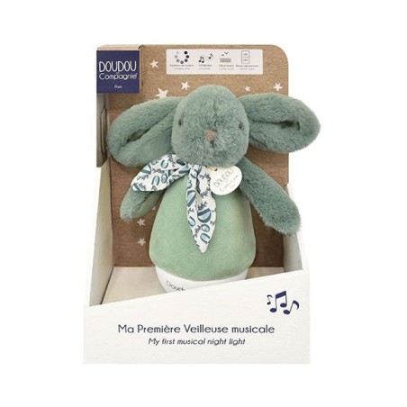 Ma première veilleuse musicale Culbuto - Lapin Sauge