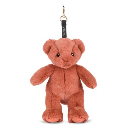 Bijou de sac doudou - Ours terracotta
