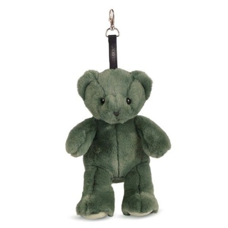 Bijou de sac doudou - Ours Kaki