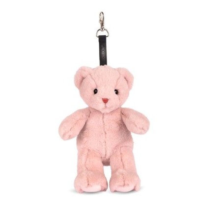Bijou de sac doudou - Ours Rose poudré