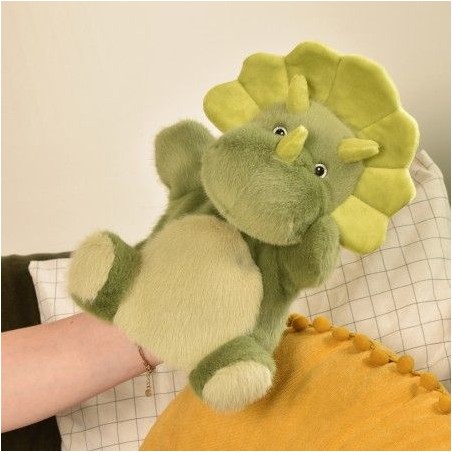Podcollle - Marionnette à caliner - Mario Dino
